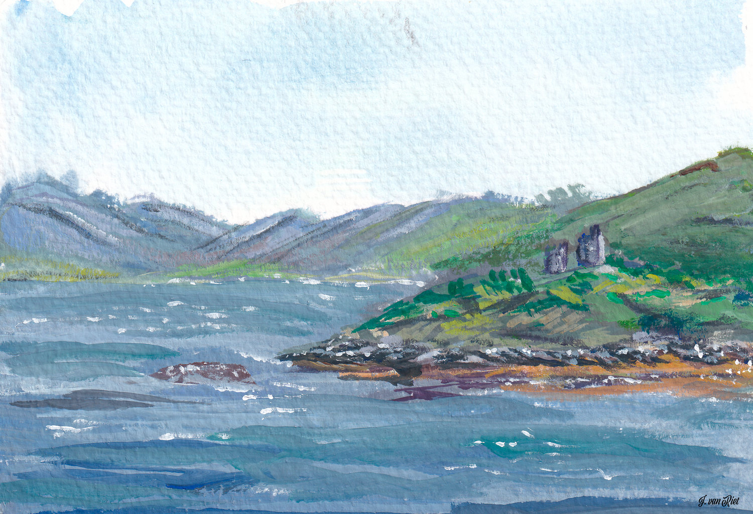 Gouache Paintings
